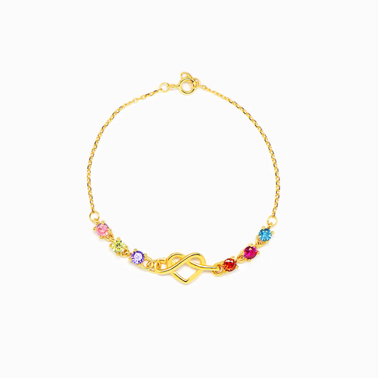 1-8 Birthstone Love Bracelet