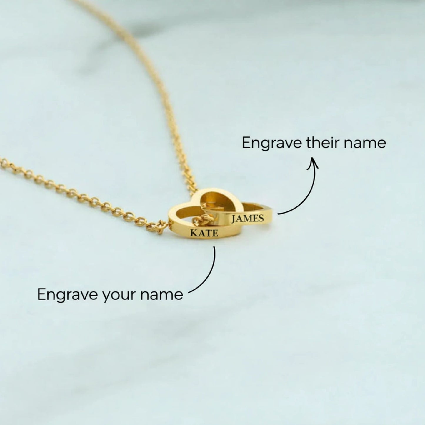 Rotating Eternal Rose Box – Personalized Name